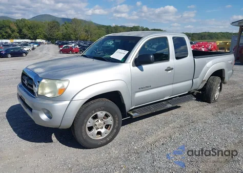 2005 Toyota Tacoma Base V6 from USA, damaged, VIN 5TEUU42N75Z048690